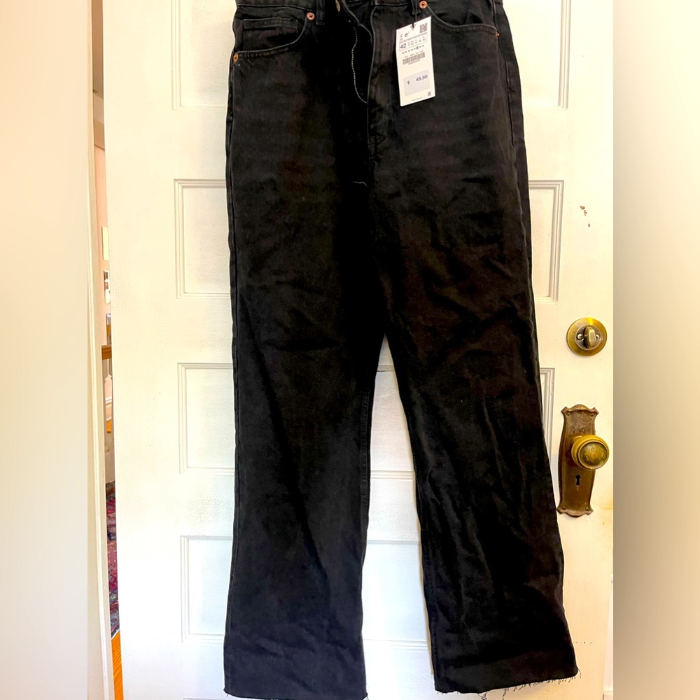 Zara Wide Leg jeans size 10 new with tags